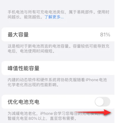 响水苹果15维修分享iPhone15充电到80%就充不进电了怎么办 