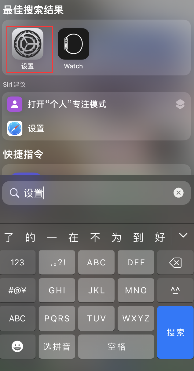 响水苹果手机维修分享：iPhone 找不到“设置”或“App Store”怎么办？ 