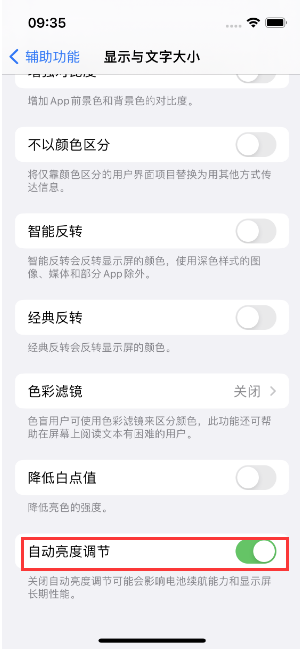 响水苹果15维修店分享iPhone 15 Pro系列屏幕亮度 